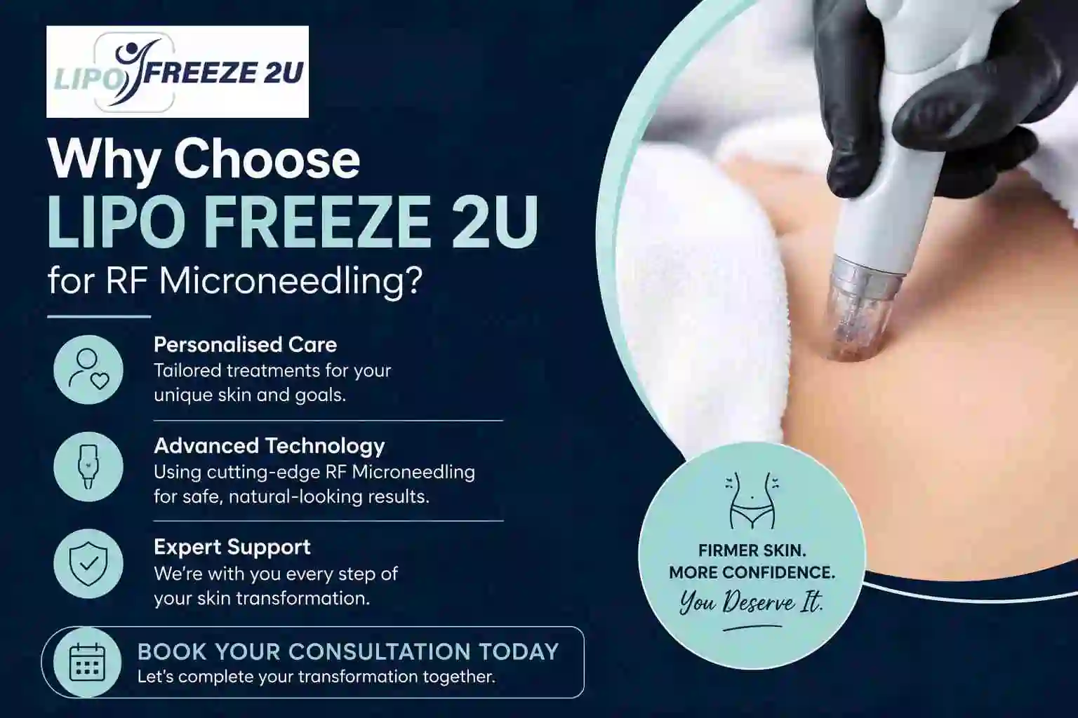 Why Choose LIPO FREEZE 2U for RF Microneedling Twickenham?